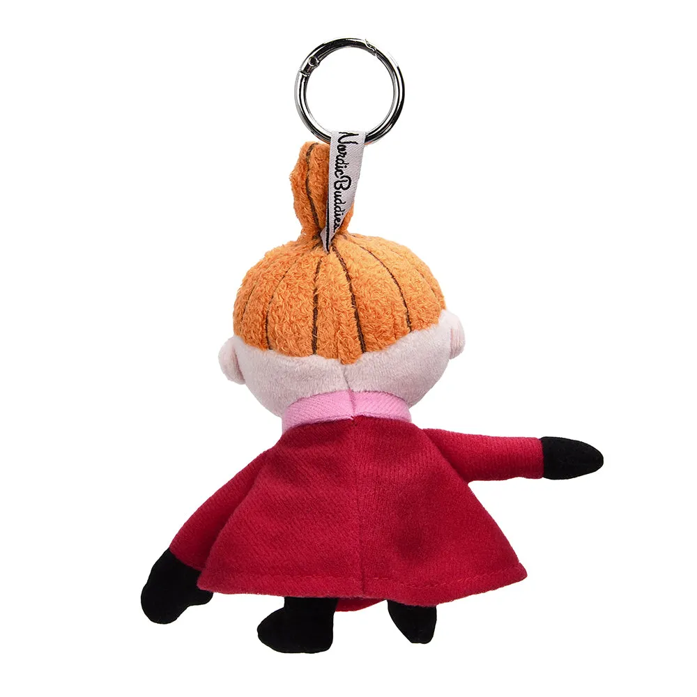 Moomintroll Little My porte-clés peluche rouge 12 cm polyester