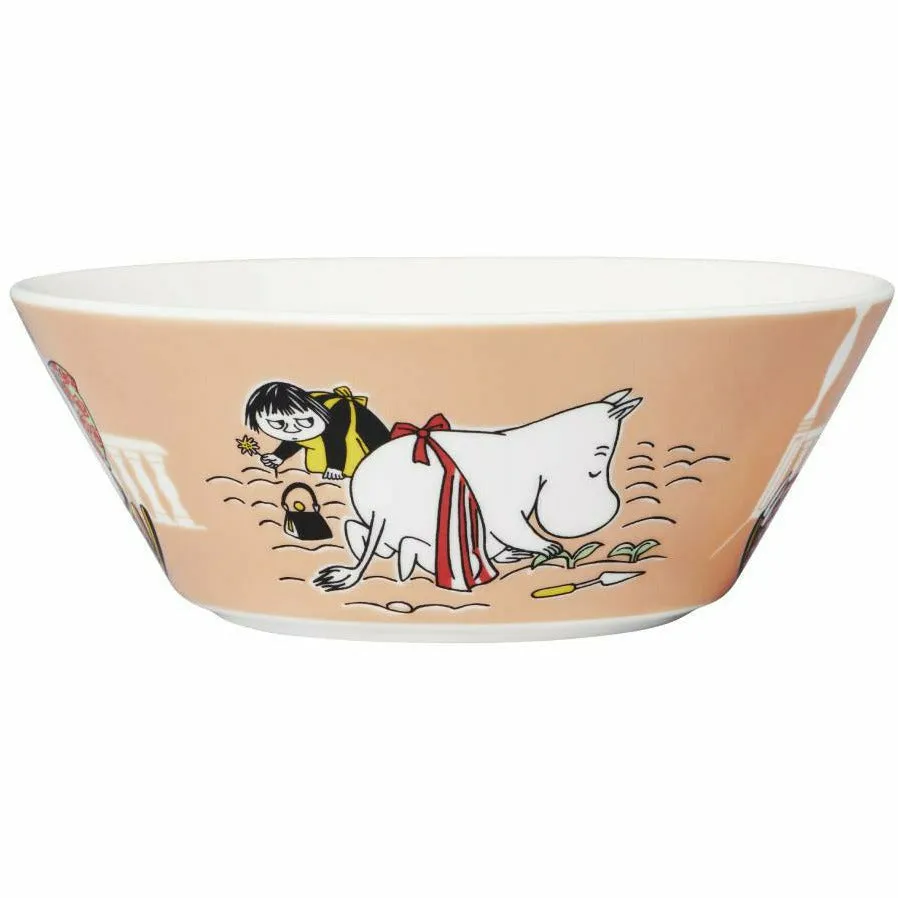 Moomintroll Moominmamma bol céramique pêche 15 cm