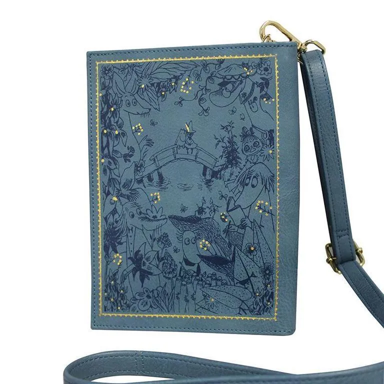Moomintroll The World of Moominvalley sac livre bleu 21 cm