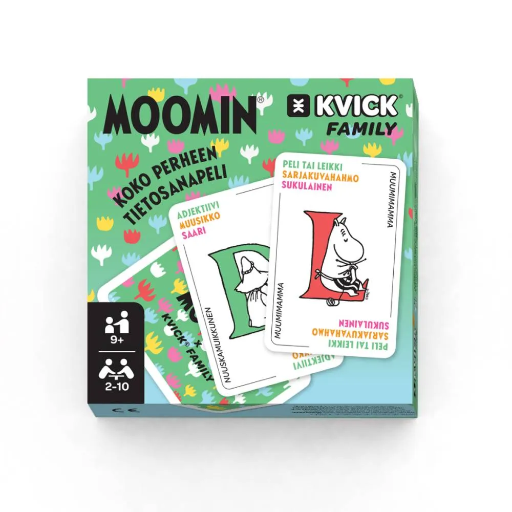 Moomintroll Kvick jeu de cartes rapidité