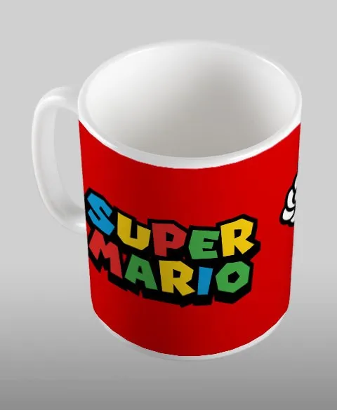 Pixgoodies Super Mario mug céramique classique