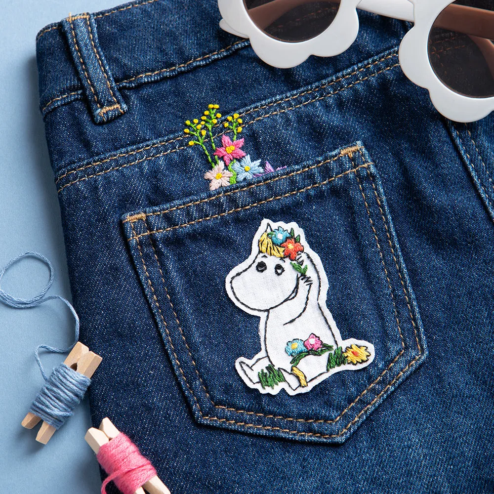 Moomintroll Livre Broderie Anglais 10 Projets