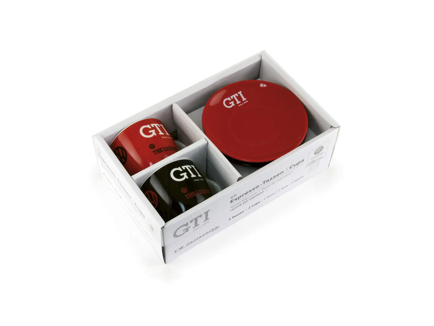 Brisa VW Collection GTI The Legend tasses espresso 2 x 100 ml