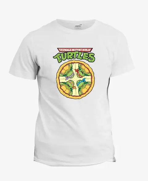 Pixgoodies Les Tortues Ninja Pizza Time t-shirt coton