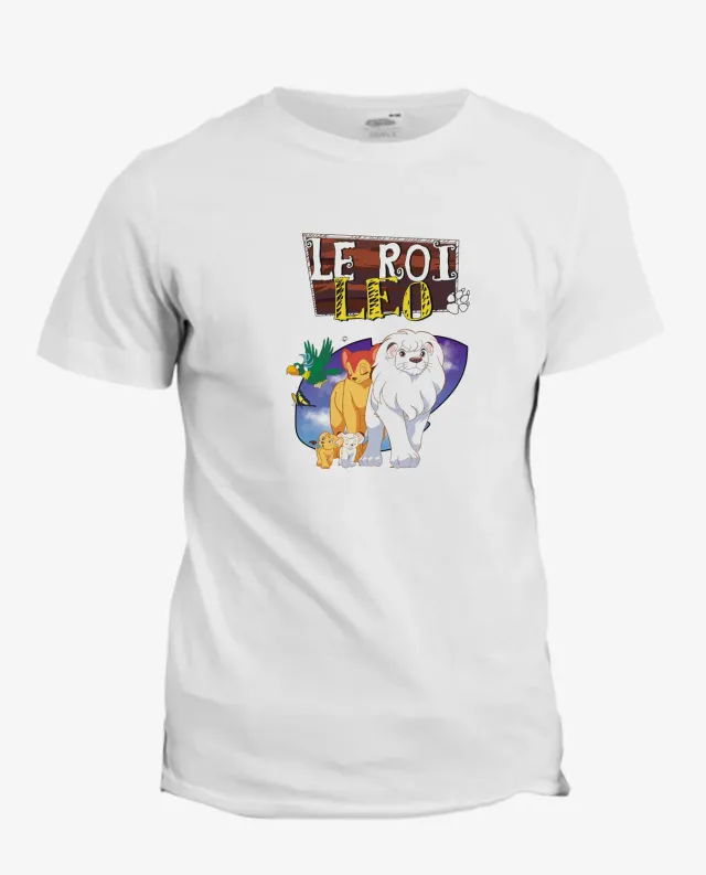 Pixgoodies Le Roi Léo Le vrai Roi Lion t-shirt coton
