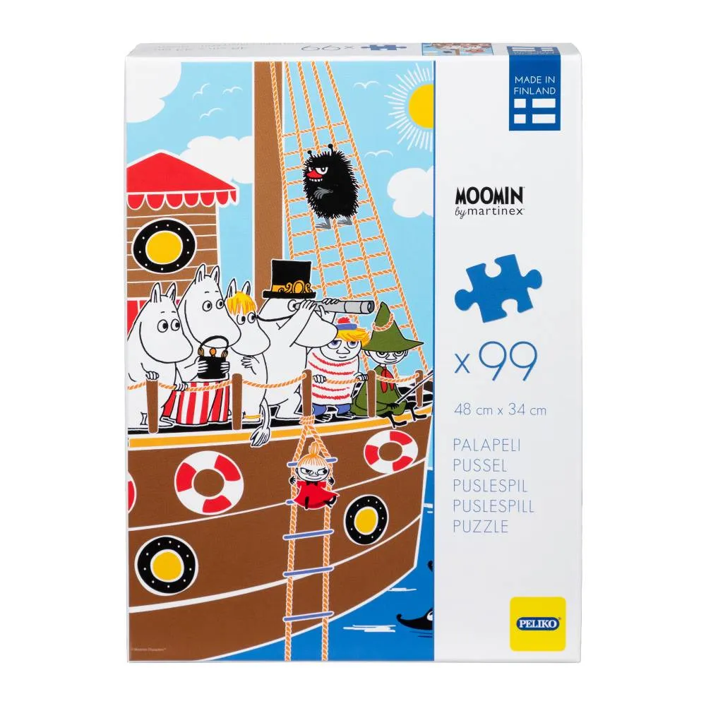 Moomintroll Oshun Oxtra puzzle 99 pièces 48x34 cm
