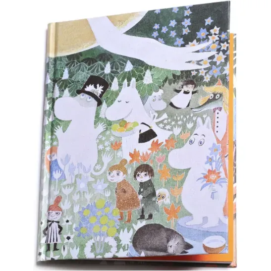 Moomintroll Dangerous Journey carnet rigide 16 x 20 cm