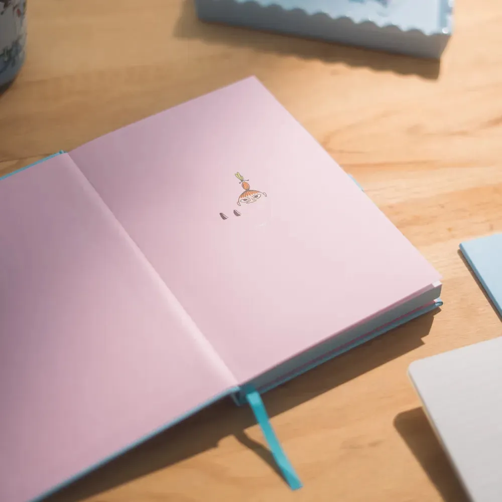 Moomintroll Carnet Stylo Bleu Coffret Cadeau A5