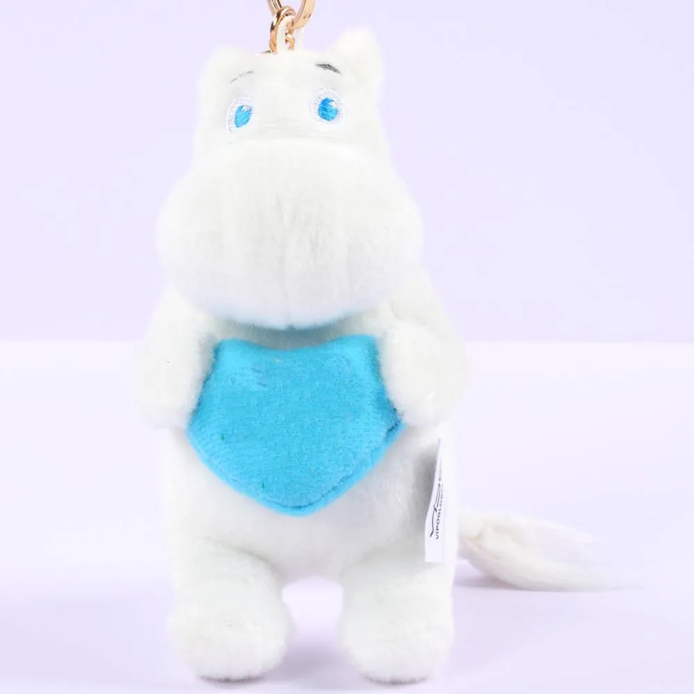 Moomintroll porte-clés peluche doré 11 cm
