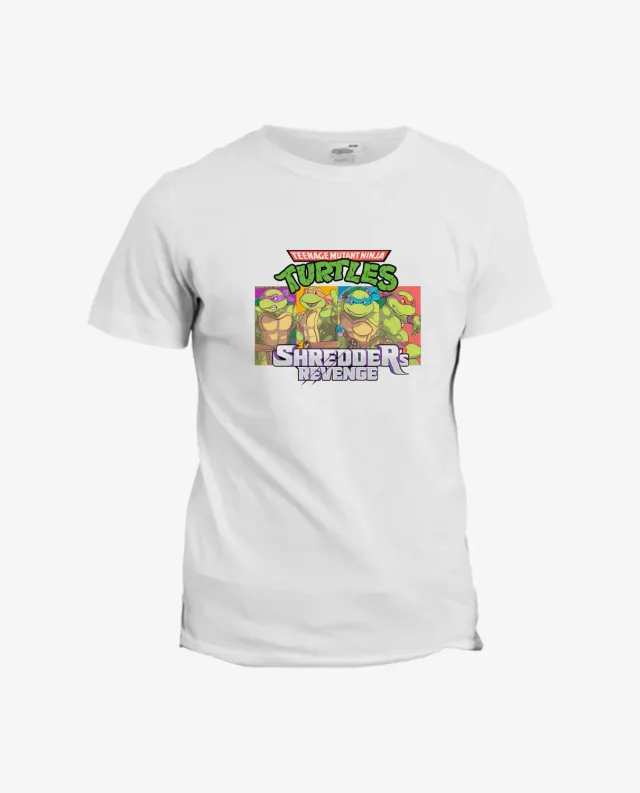 Pixgoodies Tortues Ninja contre Shredder t-shirt coton