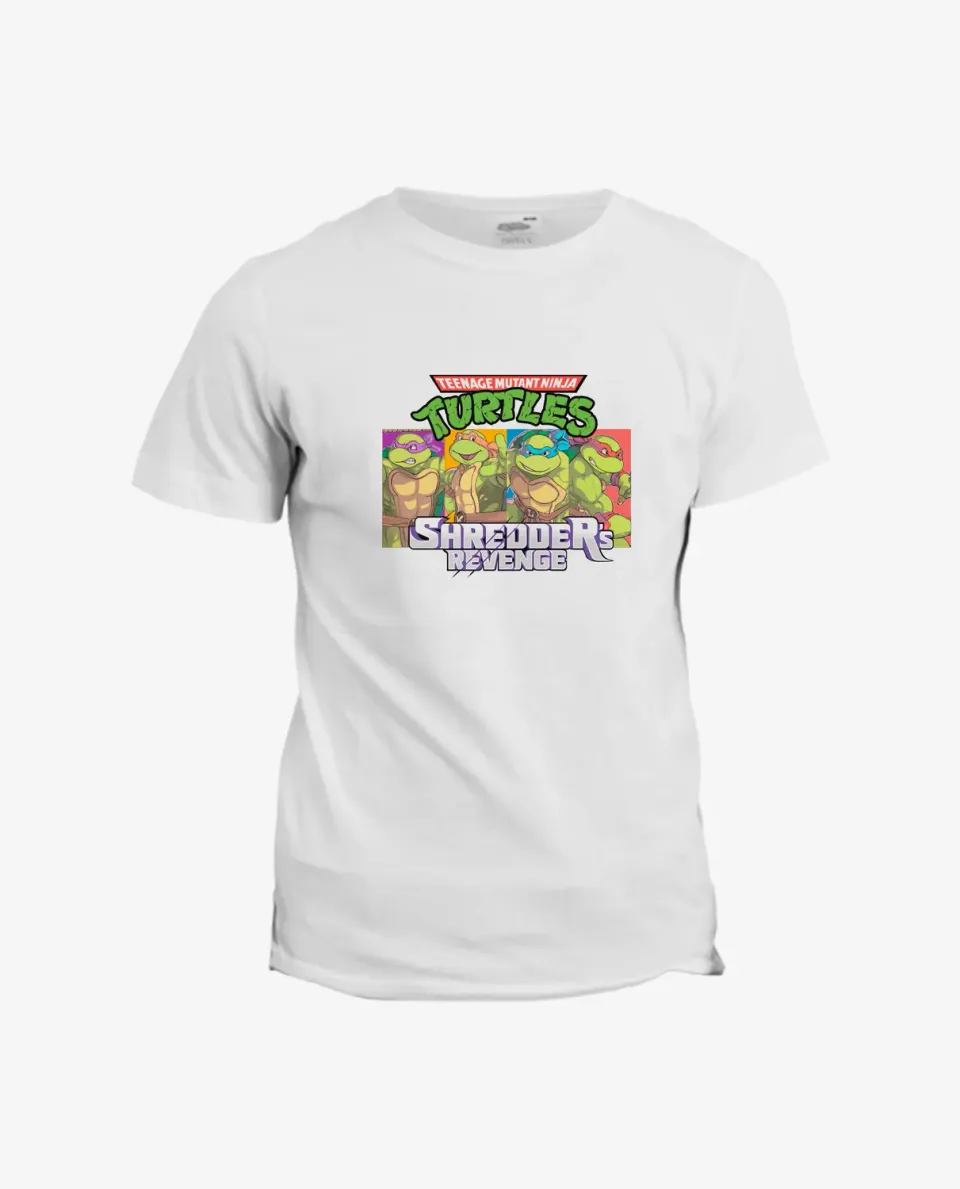 Pixgoodies Tortues Ninja contre Shredder t-shirt coton