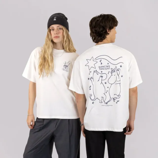 Moomintroll Moomin Comet Dance t-shirt unisexe en coton bio
