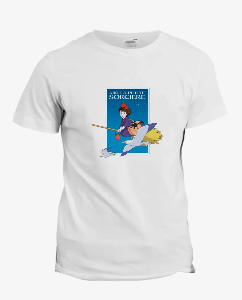 Pixgoodies Kiki la petite sorcière t-shirt coton Jiji