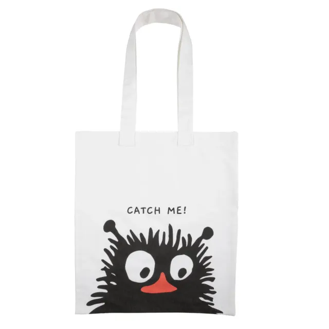 Moomintroll Stinky Catch Me sac cabas blanc en coton recyclé