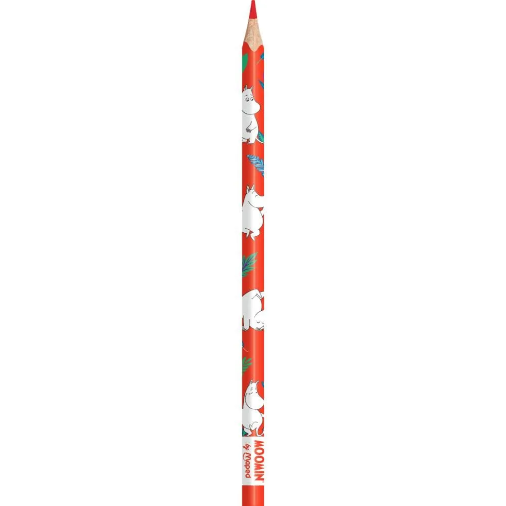 Moomintroll crayons de couleur x12 enfant