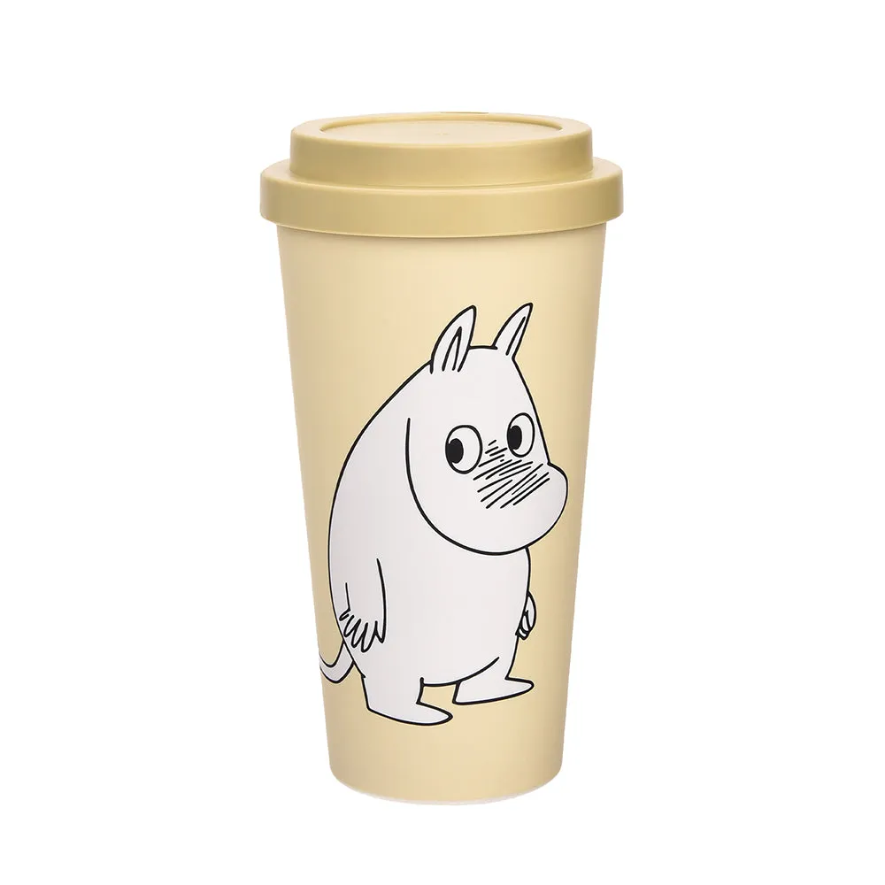 Moomintroll Butt gobelet réutilisable beige 450 ml