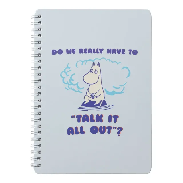 Moomintroll Talk It All Out carnet A5 80 pages lignées