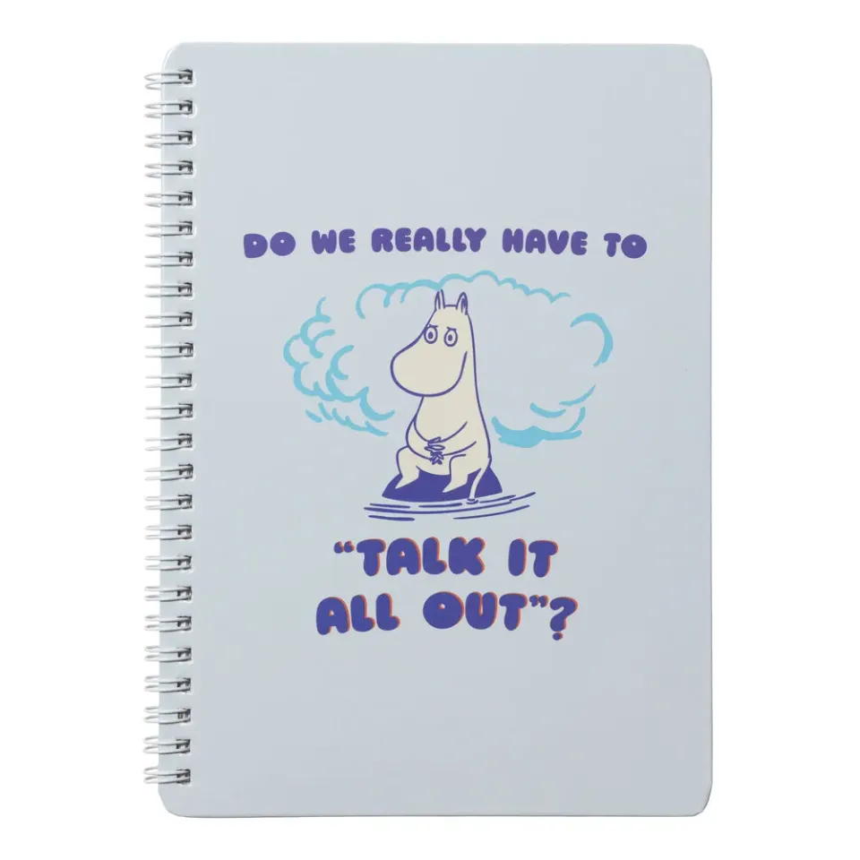 Moomintroll Talk It All Out carnet A5 80 pages lignées