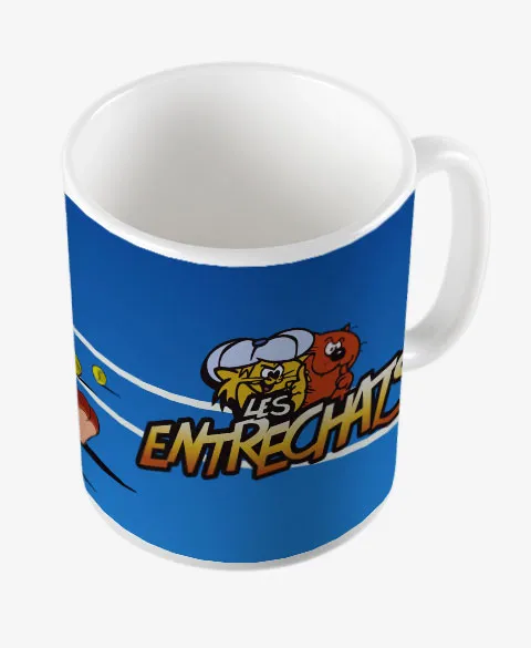Pixgoodies Les Entrechats Isidore mug céramique