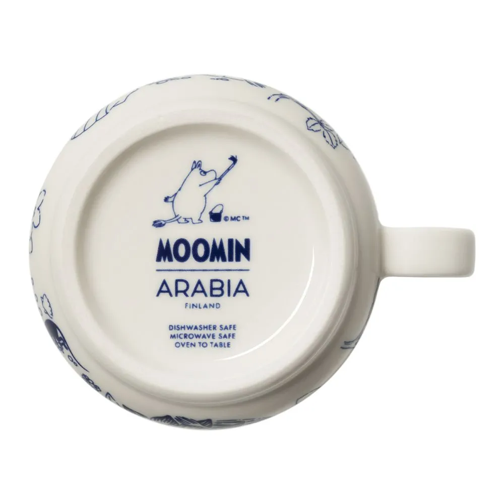 Moomintroll Moomin Haru tasse 30 cl bleue en vitro-porcelaine