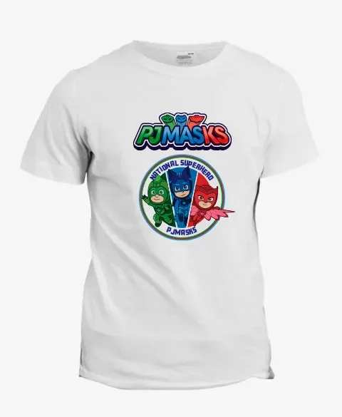 Pixgoodies Les Pyjamasques en version originale t-shirt coton