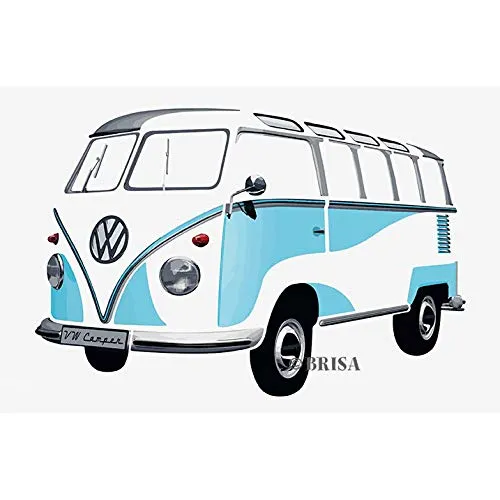 Brisa VW Collection T1 Bus sticker mural