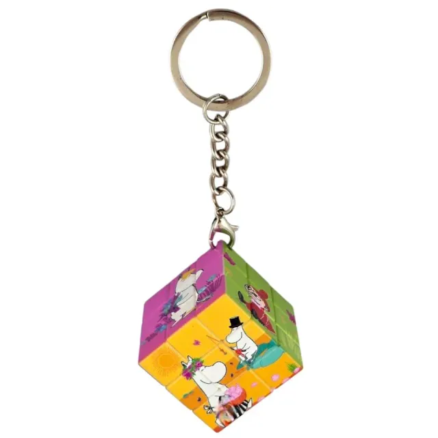 Moomintroll Magic Cube porte-clés cube puzzle 3 cm