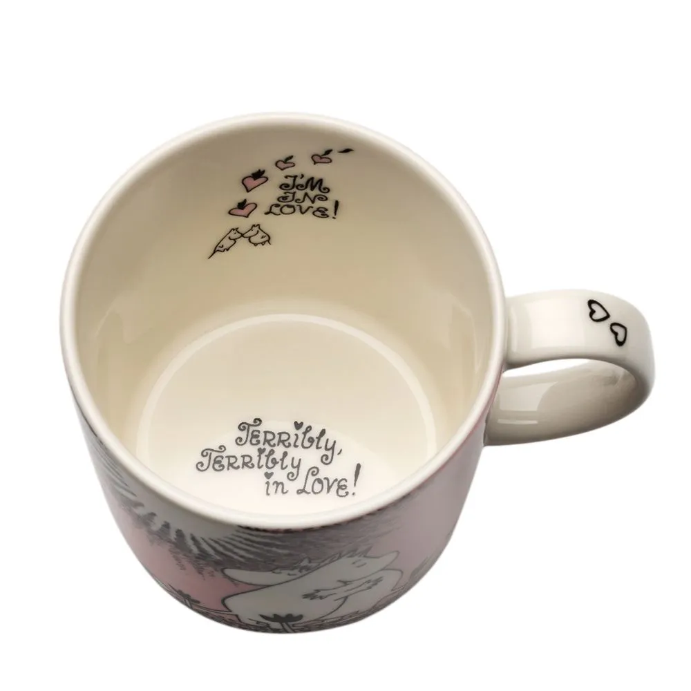 Moomintroll Moomin Love 30 mug 30 cl rose édition spéciale