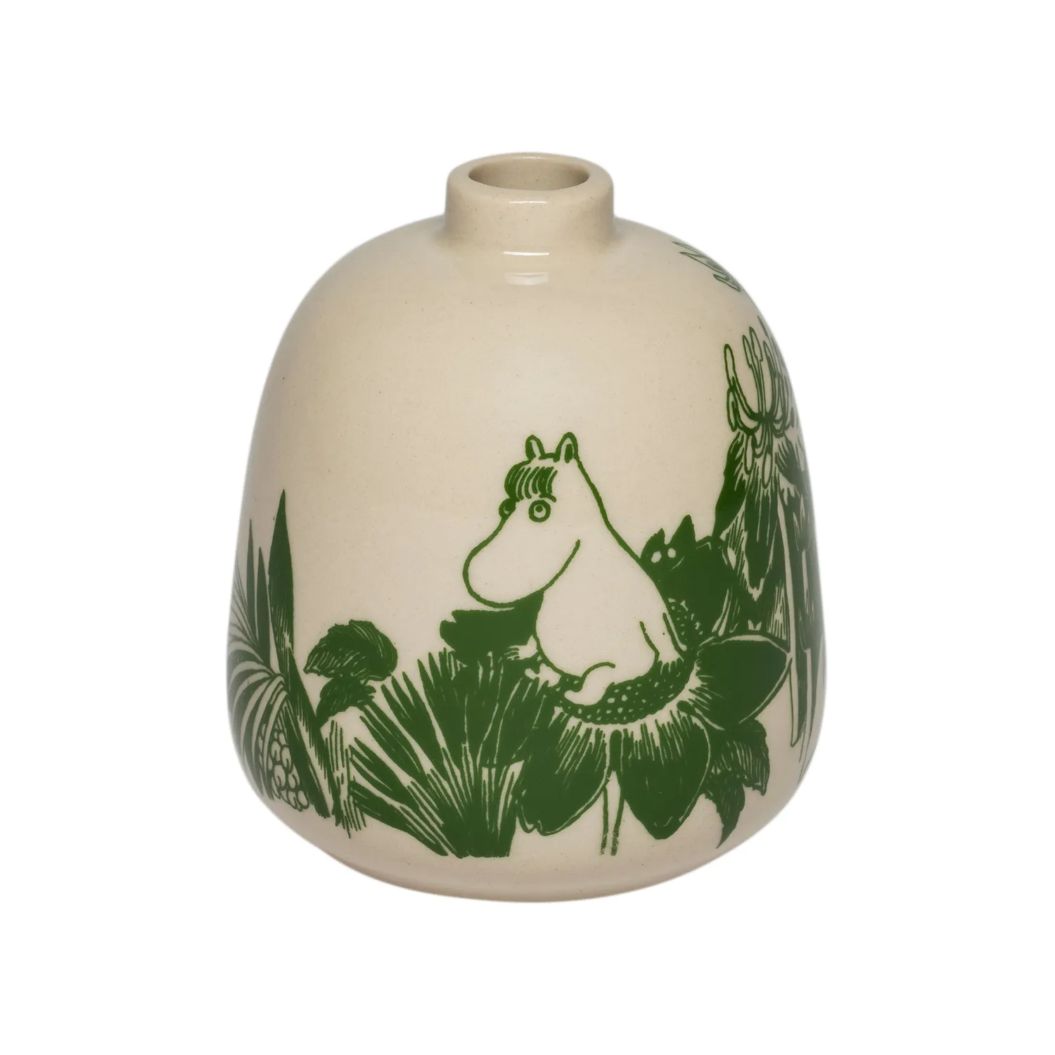 Moomintroll Mystical Forest Vase Céramique 8 cm Vert