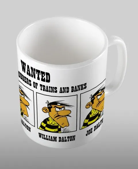 Pixgoodies Lucky Luke mug motifs