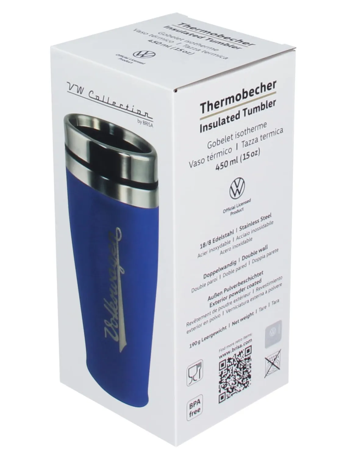 Brisa VW Collection gobelet isotherme inox 450 ml