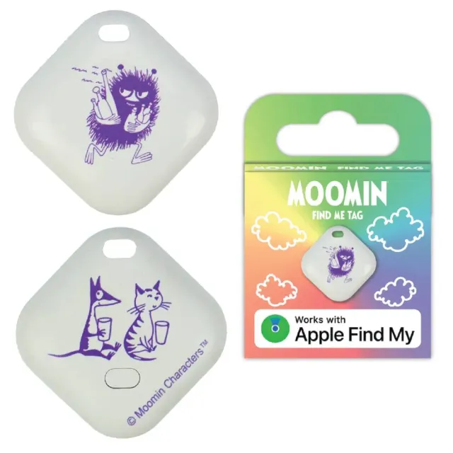 Moomintroll Stinky Find Me Tag traceur Apple Find My