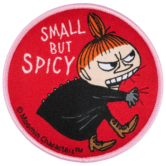 Moomintroll Little My Spicy patch thermocollant rouge 80 mm