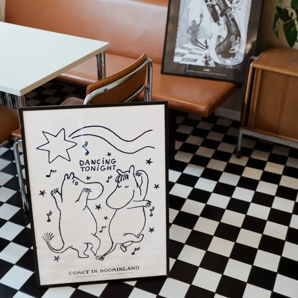 Moomintroll Comet Dance affiche blanche 200 g