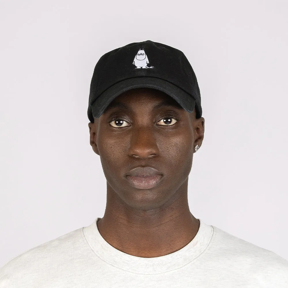 Moomintroll Angry casquette adulte noir coton