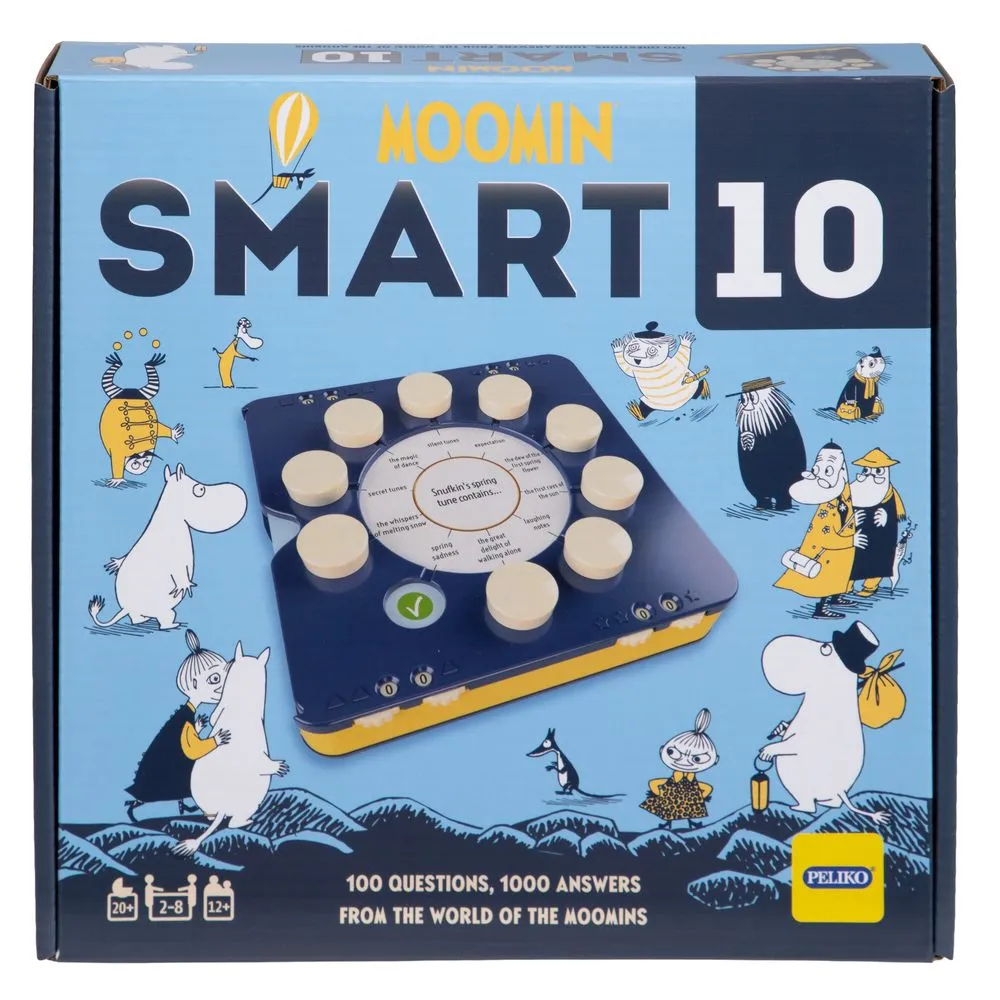 Moomintroll Smart10 jeu de quiz 100 questions 2-8 joueurs