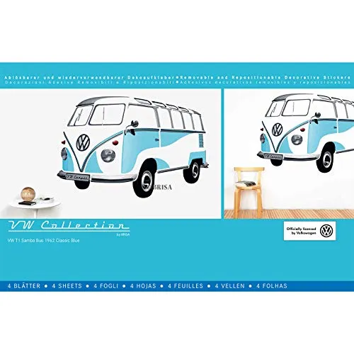 Brisa VW Collection T1 Bus sticker mural