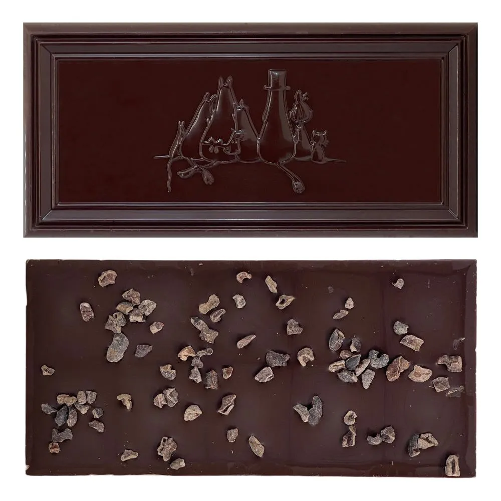 Moomintroll Hattifatteners tablette chocolat noir bio 70 g