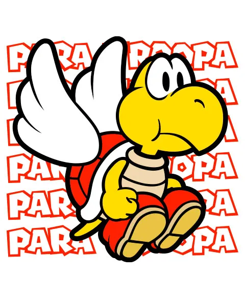 Pixgoodies Mario Paratroopa t-shirt coton