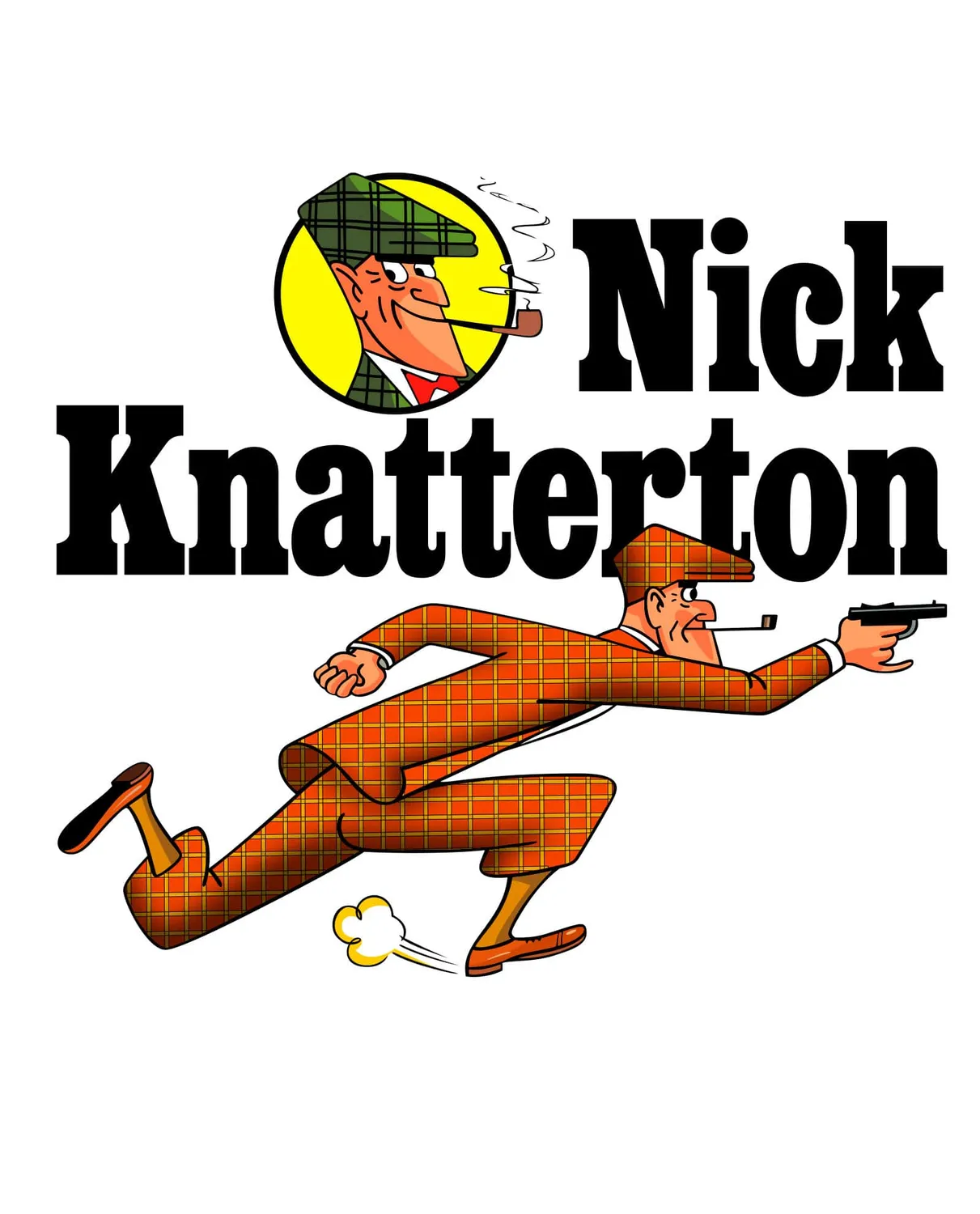 Pixgoodies Nick Knatterton détective t-shirt coton