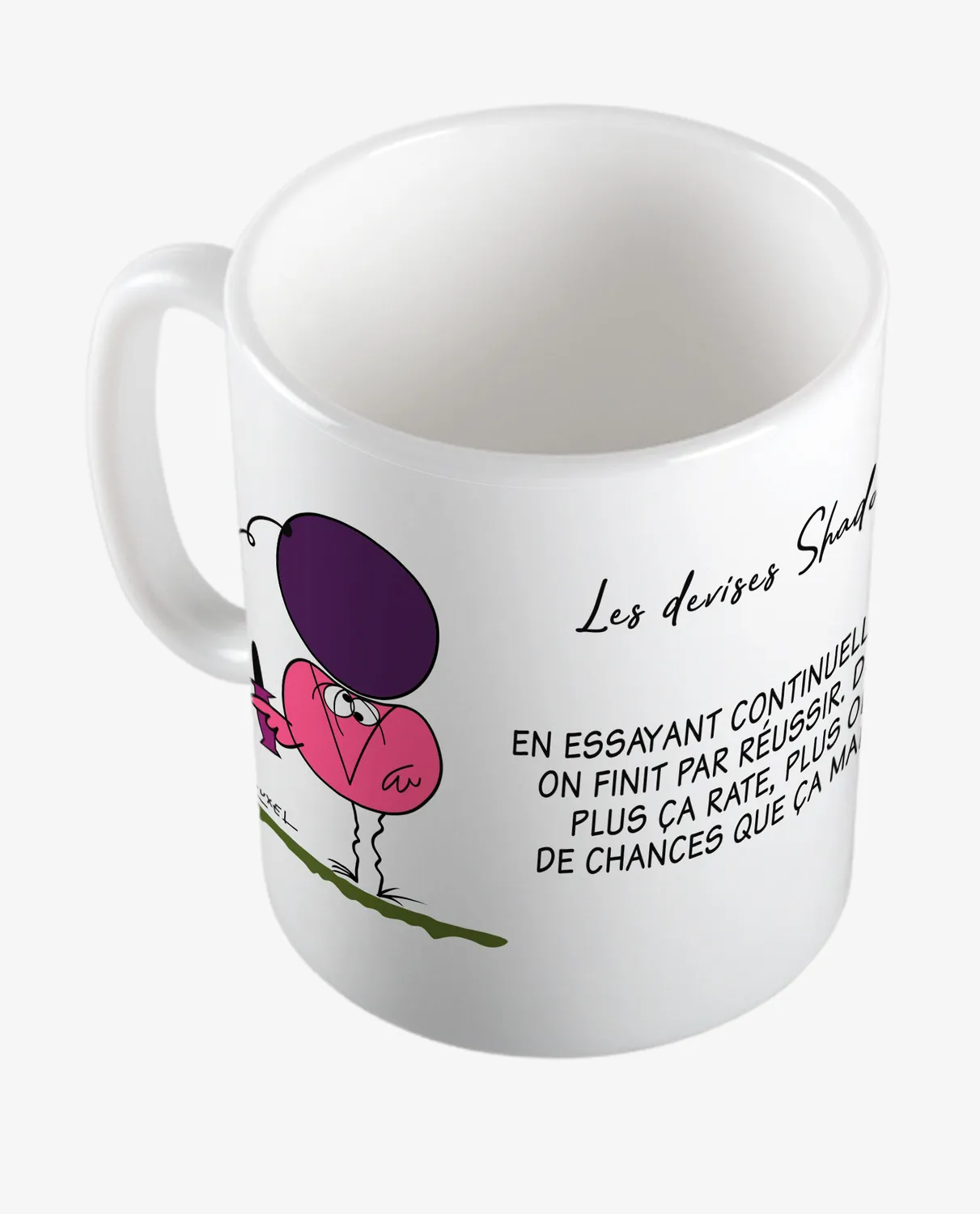 Les Shadoks Rater c'est réussir Mug céramique