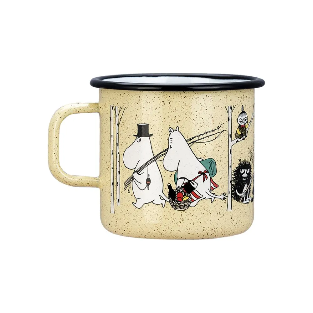 Moomintroll Campers Mug Émaillé Acier Randonnée