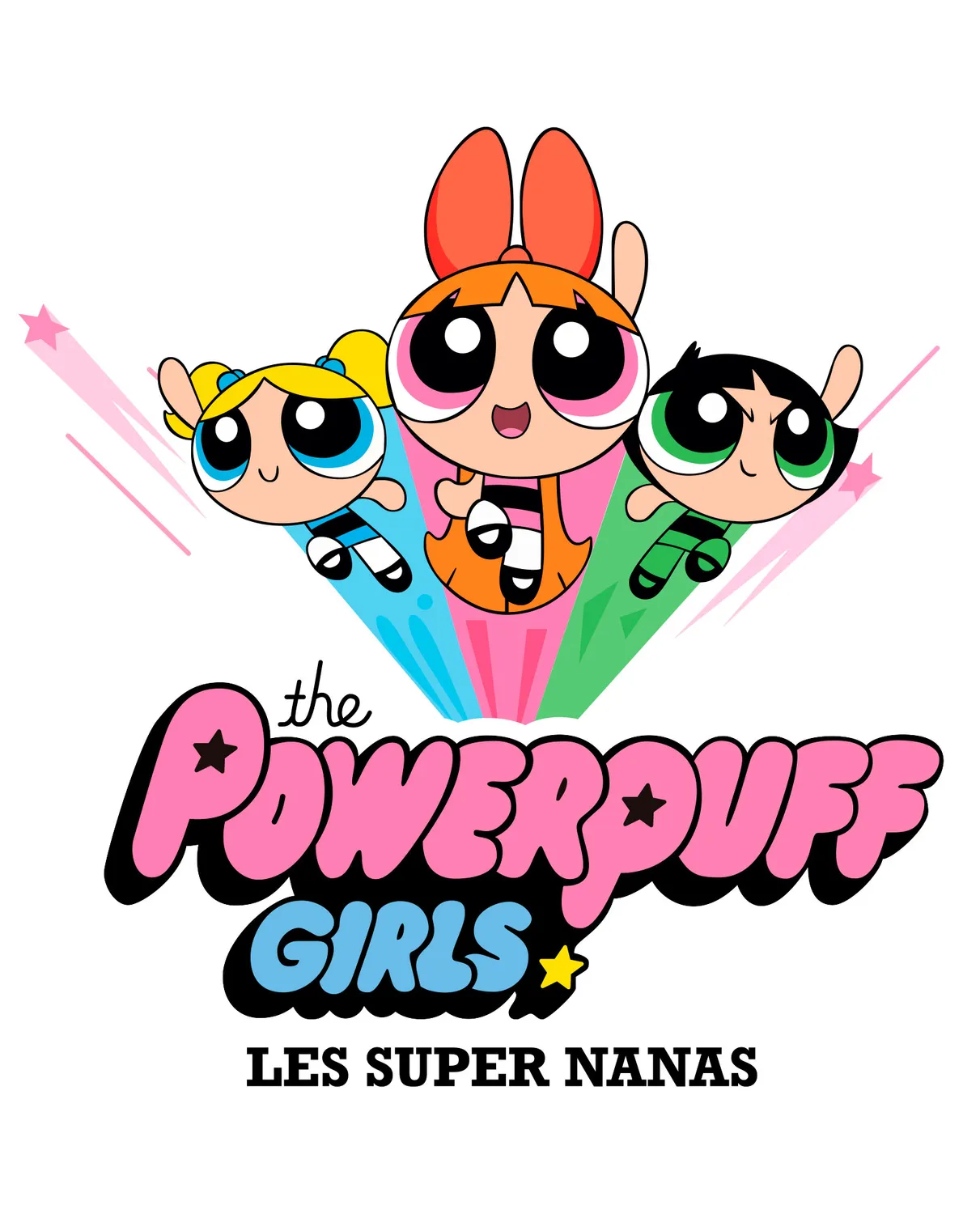Pixgoodies Powerpuff Girls à l’attaque t-shirt coton
