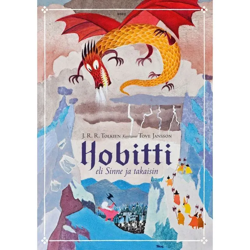 Moomintroll The Hobbit livre finnois illustré Jansson
