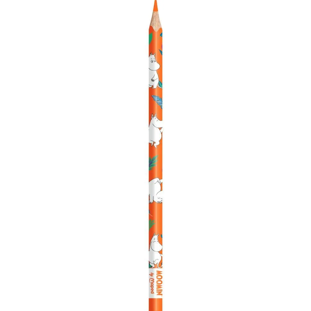 Moomintroll crayons de couleur x12 enfant