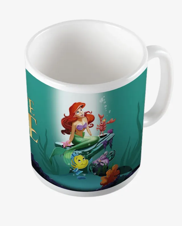 Pixgoodies Petite Sirène conte inoubliable mug céramique