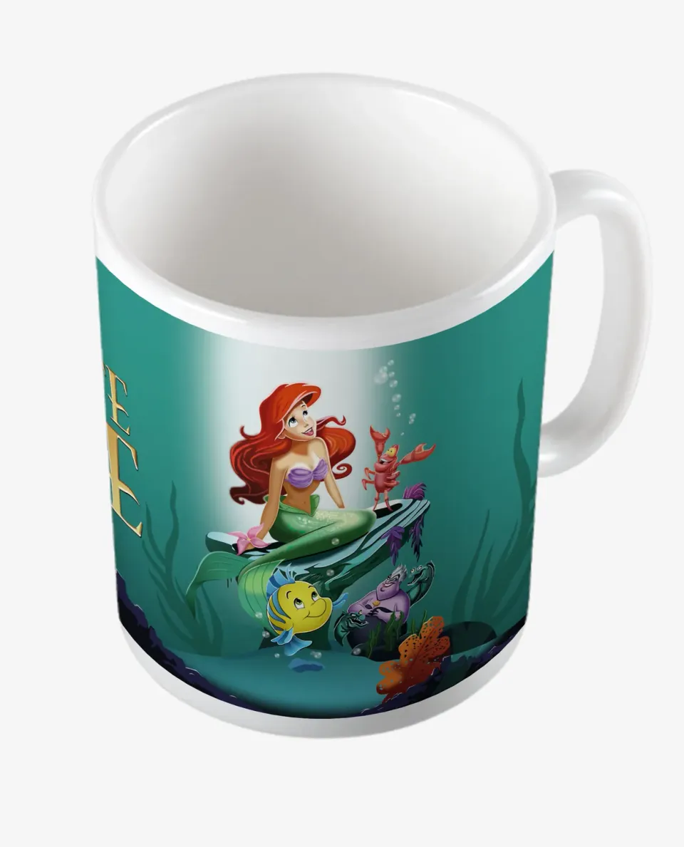 Pixgoodies Petite Sirène conte inoubliable mug céramique