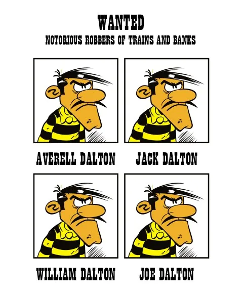 Pixgoodies Lucky Luke mug motifs