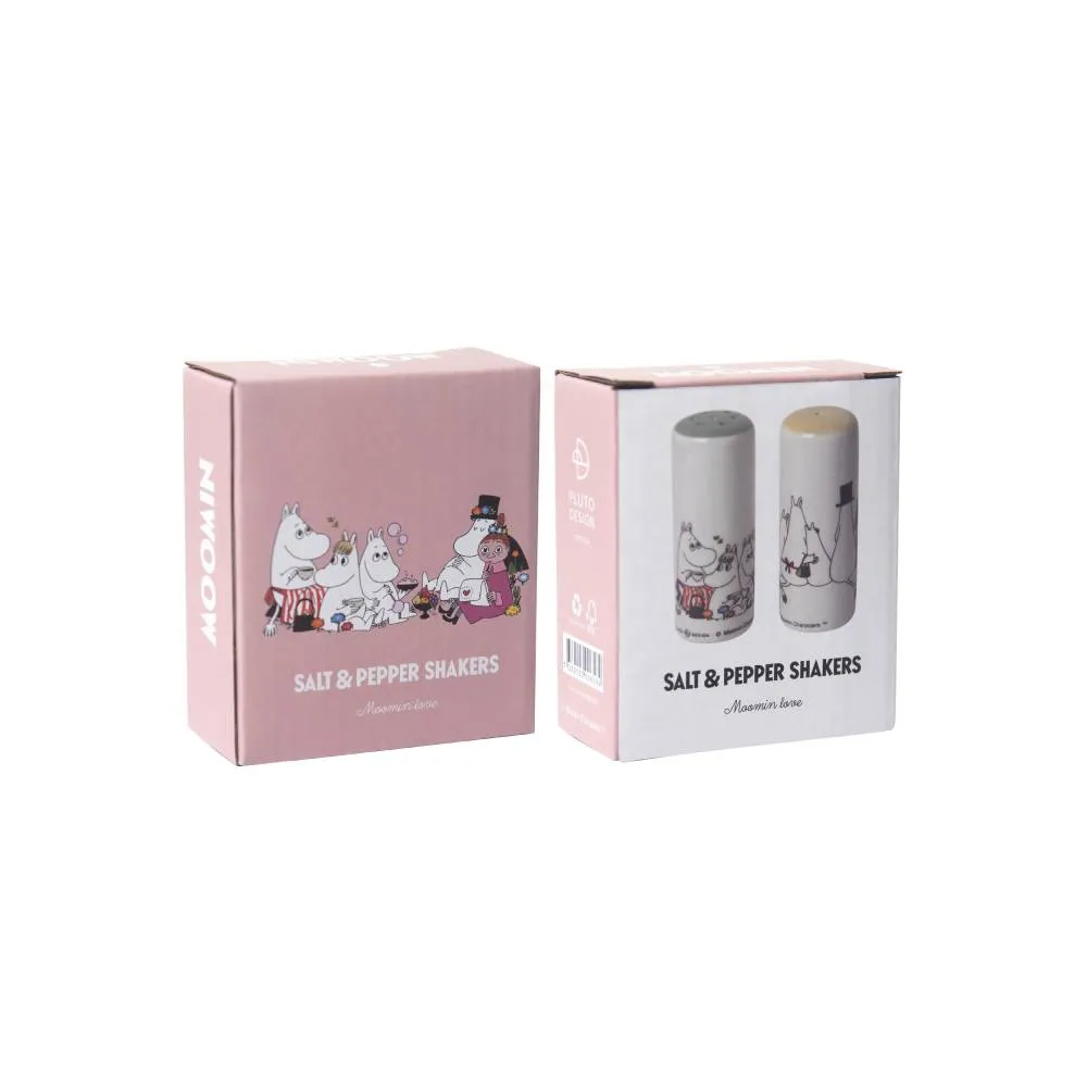 Moomintroll Moomin Love salière poivrière céramique 3x8 cm