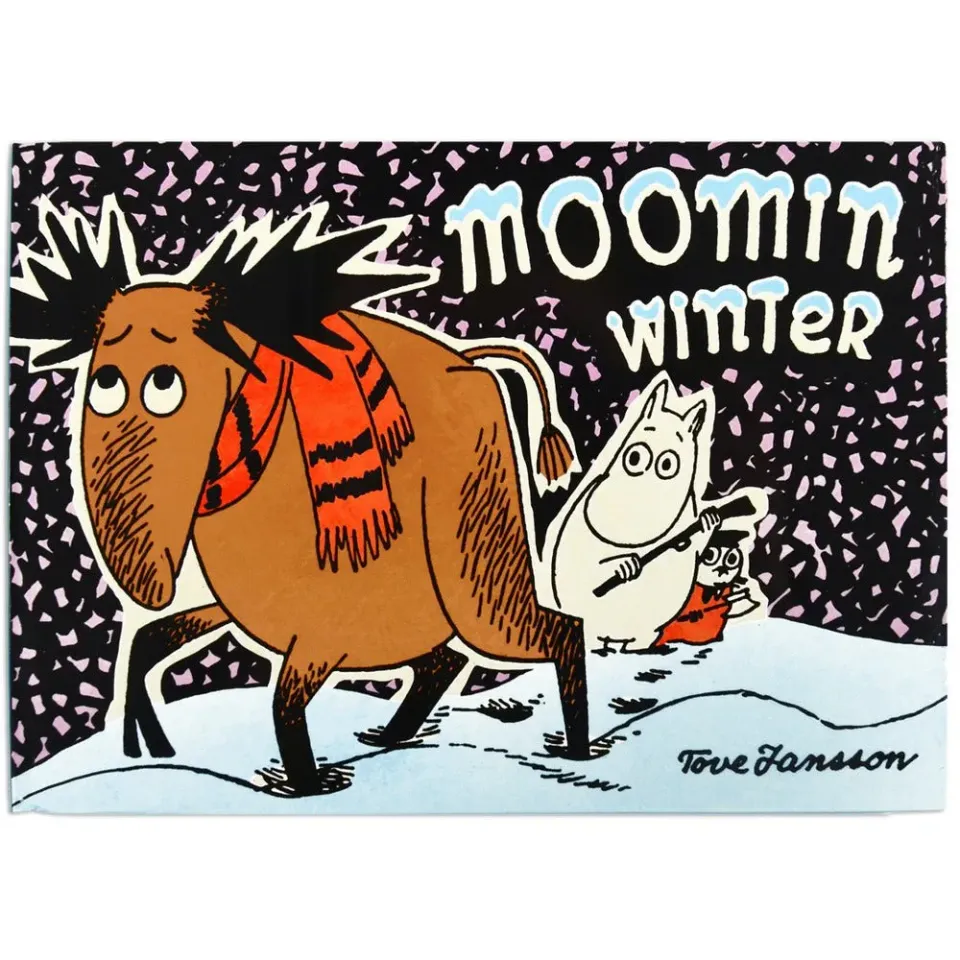 Moomintroll Winter Colour BD anglaise 22x16 cm